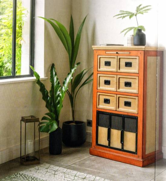 Chiffonnier 3 tiroirs et 1 porte