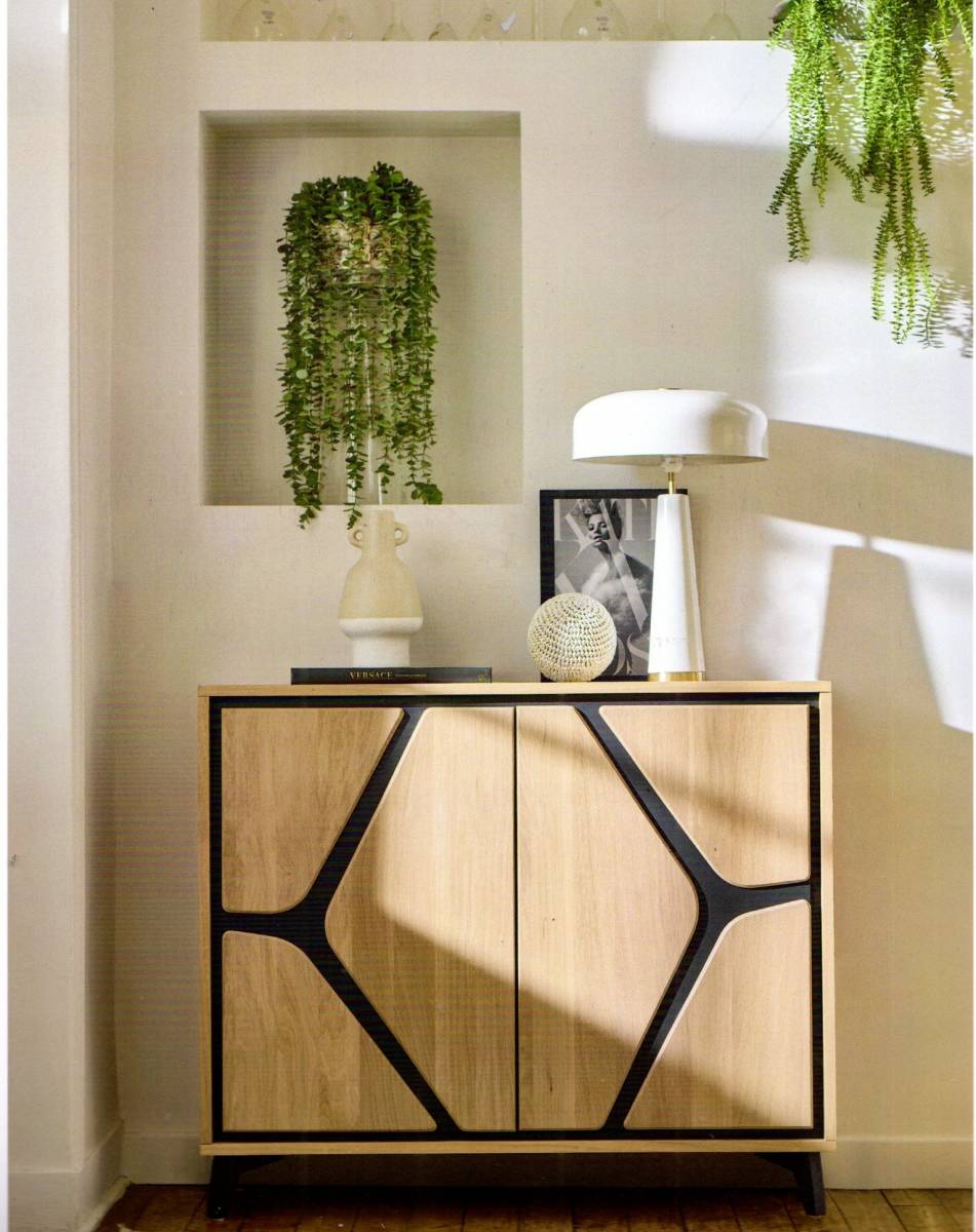 armoirette en chêne 104 cm x h 170 x prof 42 cm