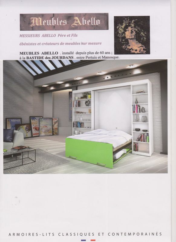 ARMOIRES LITS , LITS GIGOGNES .