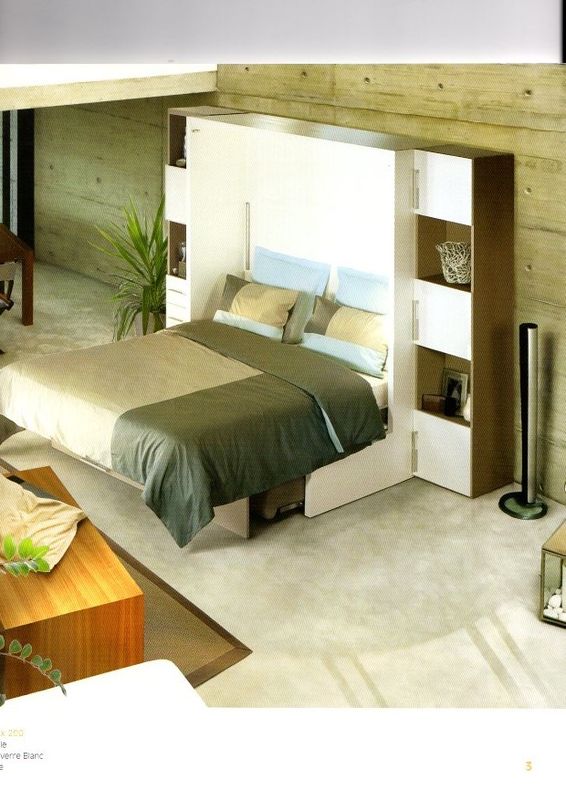 LIT RELEVABLE avec Canapé