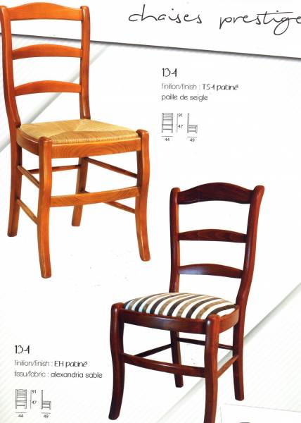 Classiques en Hêtre ou Noyer 